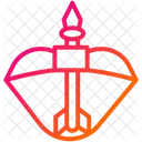 Crossbow Weapon Medieval Icon