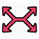 Crossed Arrows  Icon