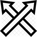 Crossed Arrows Achievement Arrow Icon