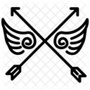 Crossed Arrows  Icon