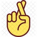 Crossed fingers  Icon