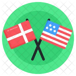 Crossed Flags  Icon