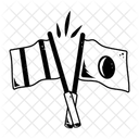 Crossed Flags  Icon
