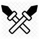 Crossed Spears Icon
