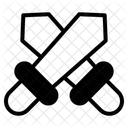 Crossed sword  Icon