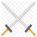 Crossed Sword Battle Equipment War Tool Icon
