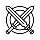 Crossed Sword  Icon