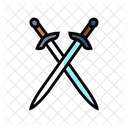 Crossed Swords Heraldic Icon