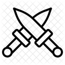 Crossed Swords Weapon Sword Icon