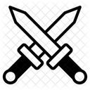 Crossed Swords Weapon Sword Icon