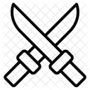 Crossed Swords Weapon Sword Icon
