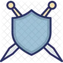 Crossed Swords Roman Weapon Swords Icon