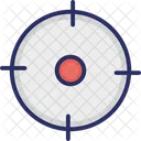 Crosshair Optical Sight Reticle Icon