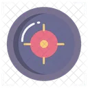 Crosshair Bullseye Target Icon