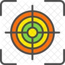 Crosshair Bullseye Goal Icon