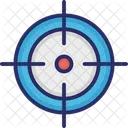 Crosshair Optical Sight Reticle Icon