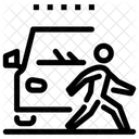 Crossing Road  Icon