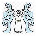 Crossing the Red sea  Icon