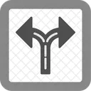 Crossroad Arrow Arrows Icon