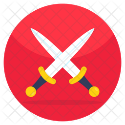 21 Swords Fight Rounded Icons - Free in SVG, PNG, ICO - IconScout