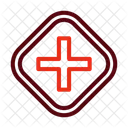 Crossways Sign  Icon