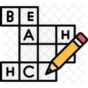 Crossword Game Puzzle Icon