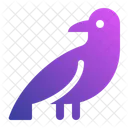 Crow Bird Horror Icon