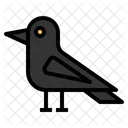 Crow Bird Halloween Horror Scary Icône