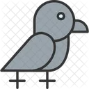 Crow Bird Flying Icon