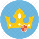 Crow Shield Crown Icon