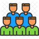 Crowd Group Management Icon
