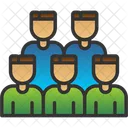 Crowd Group Management Icon