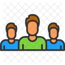 Crowd Employees Group Icon