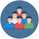 Crowd People Group Icon