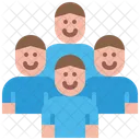 Crowd Men People Icon