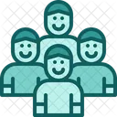 Crowd of men  Icon