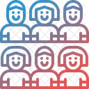 Crowd of people  Icon