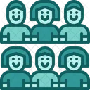 Crowd of people  Icon