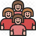 Crowd of women  Icon
