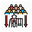 Crowded Playground Growth Icon