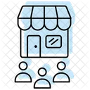 Crowded-store  Icon