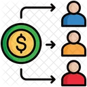 Crowdfunding Money Dollar Icon