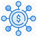 Crowdfunding Business Exchange Icon