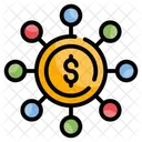 Crowdfunding Business Exchange Icon