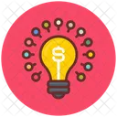 Crowdfunding Fundraising Budget Idea Icon
