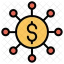 Crowdfunding Dollar Icon