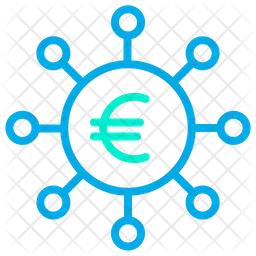 Crowdfunding Euro  Icon