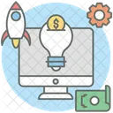 Crowdfunding Fundraising Investment Icon