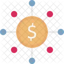 Dollar Business Crowdfunding Icon