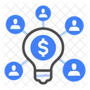 Crowdfunding  Icon